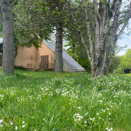 Chalet Chaleureux Et Fonctionnel Laguiole Exterior photo